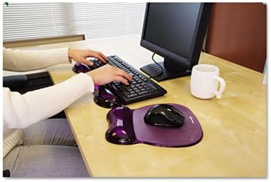 Gel Keyboard Wrist Rest, Purple (IVR51441)