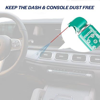 Compressed Air Duster Can for Electronics - 10oz Keyboard Cleaner Air Spray for Computer Cleaning, 1PCS