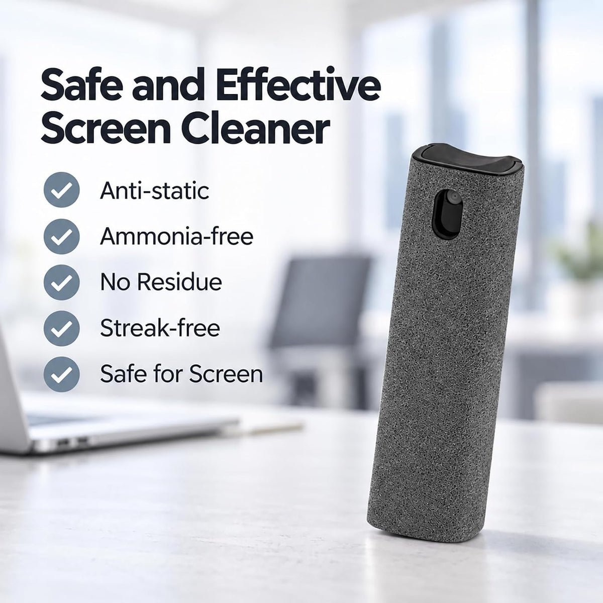 Car Screen Cleaner Spray for Phone iPad Laptop Car Display - Cream