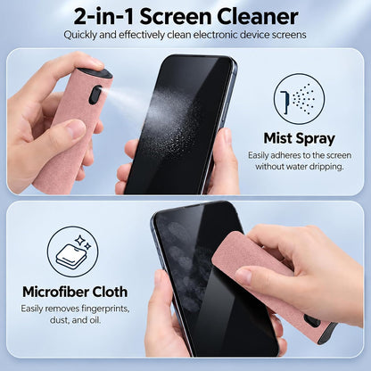 Car Screen Cleaner Spray for Phone iPad Laptop Car Display - Cream