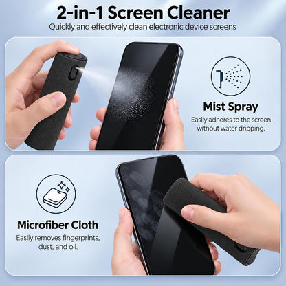 Car Screen Cleaner Spray for Phone iPad Laptop Car Display - Cream