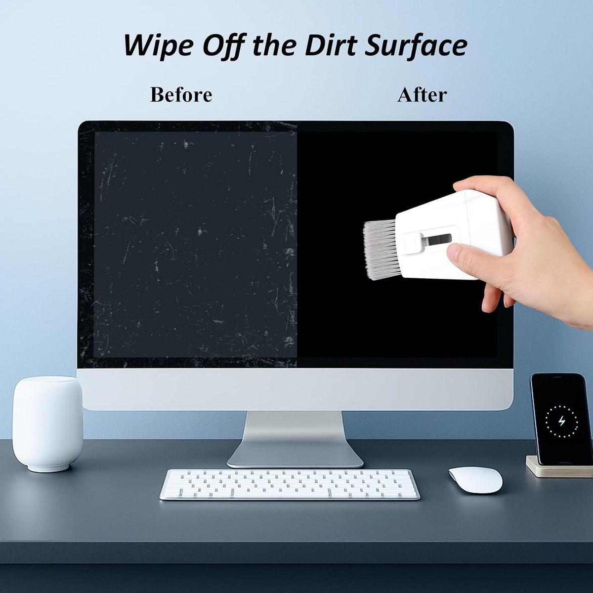 Keyboard Cleaner Brush, Portable for Laptop, Electronics, Home Office Use
