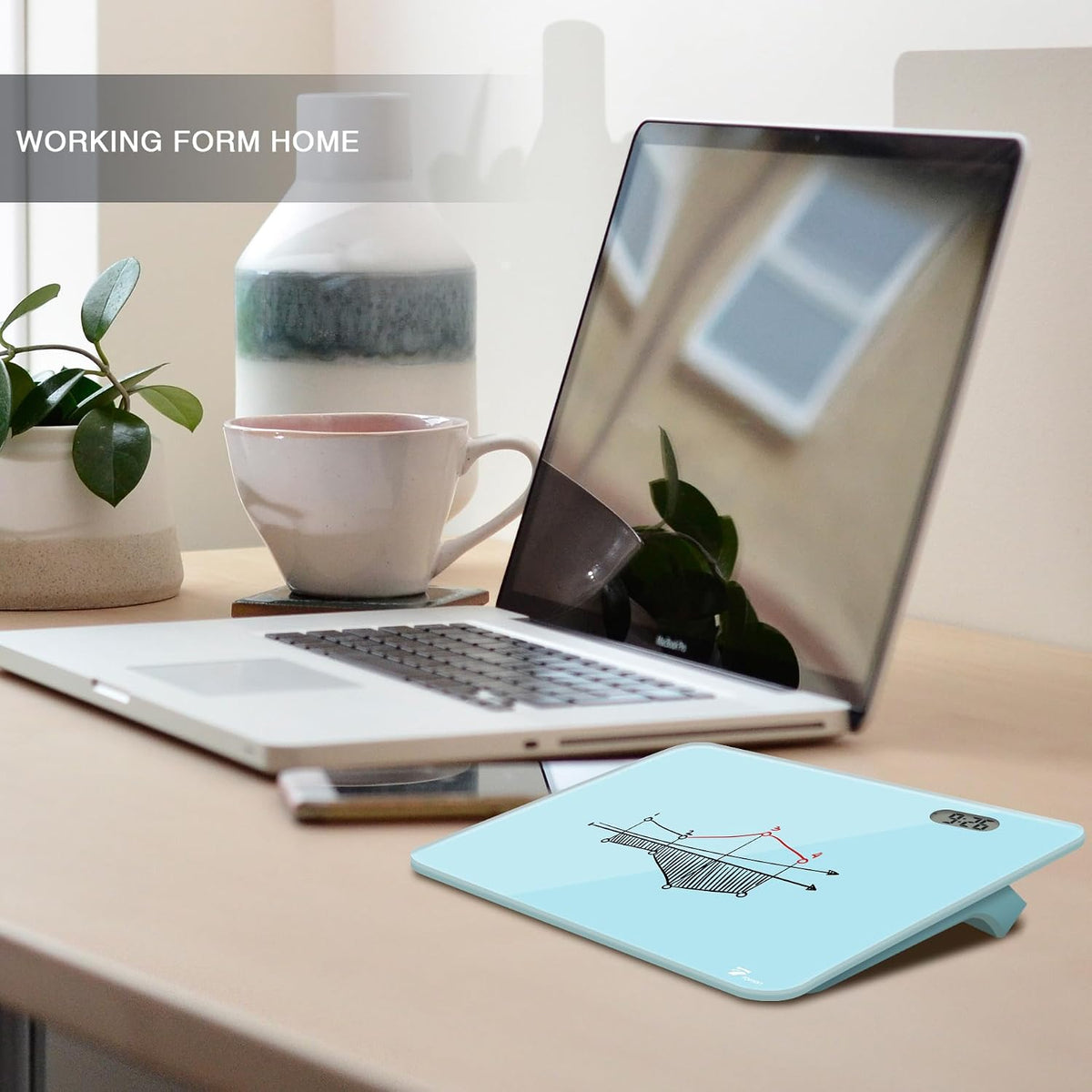 Small Glass Desktop Whiteboard Dry-Erase, Mini Pure Glass Whiteboard Stand