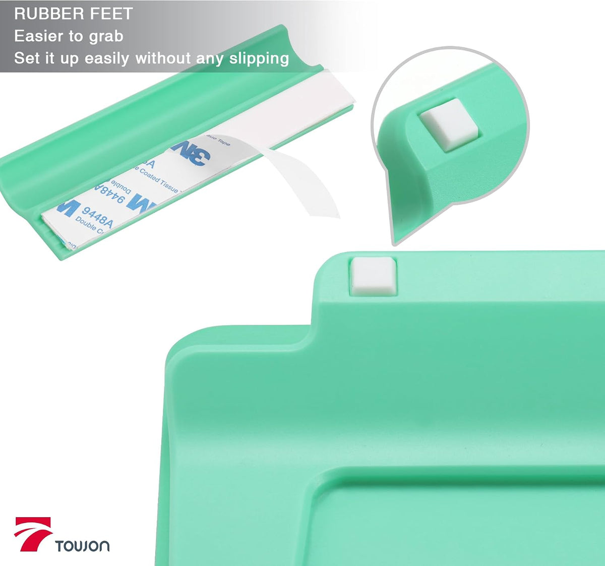 Small Glass Desktop Whiteboard Dry-Erase, Mini Pure Glass Whiteboard Stand