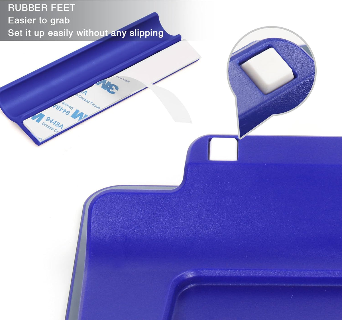 Small Glass Desktop Whiteboard Dry-Erase, Mini Pure Glass Whiteboard Stand