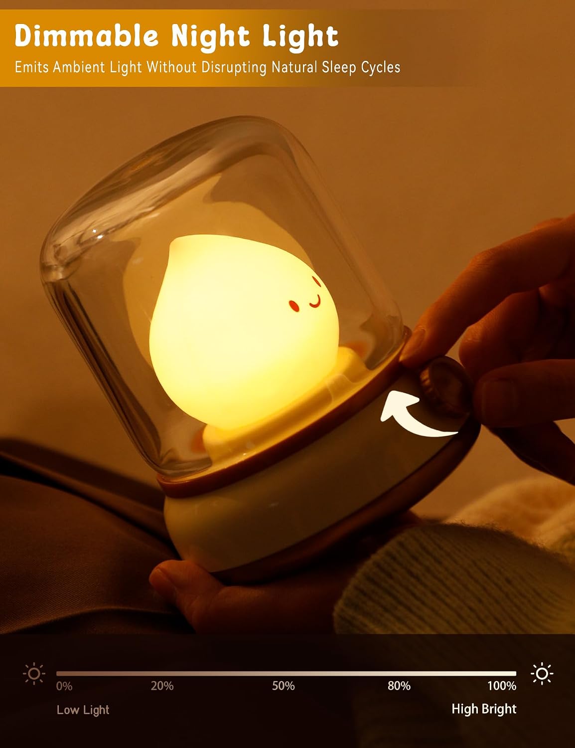 Kids Night Light, Cute Desk Lamp, Holloween Decor