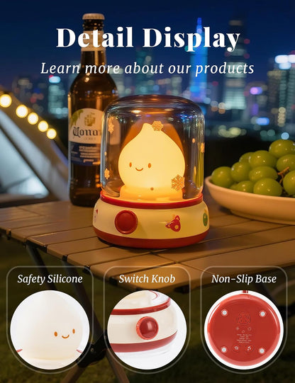 Kids Night Light, Cute Desk Lamp, Holloween Decor
