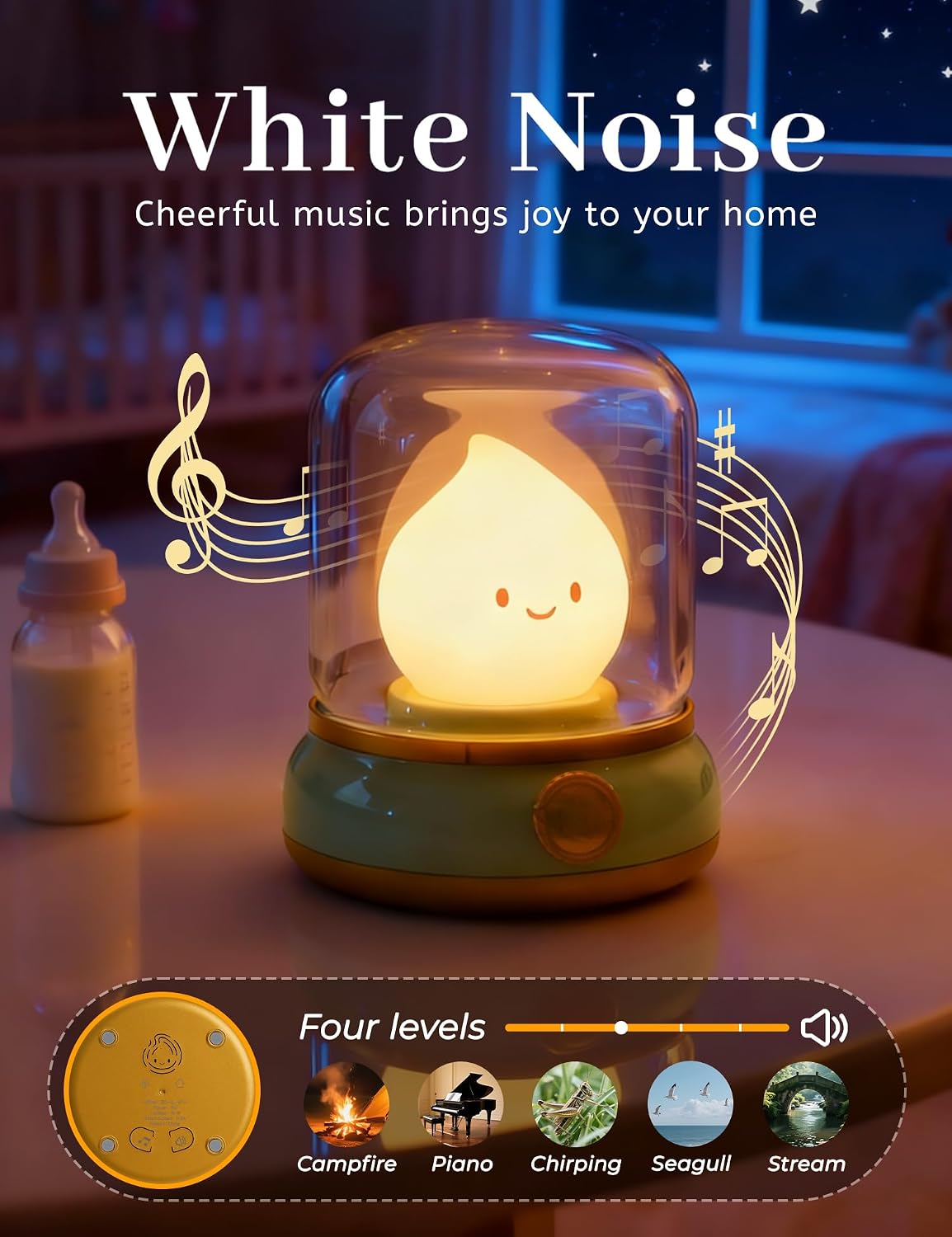Kids Night Light, Cute Desk Lamp, Holloween Decor