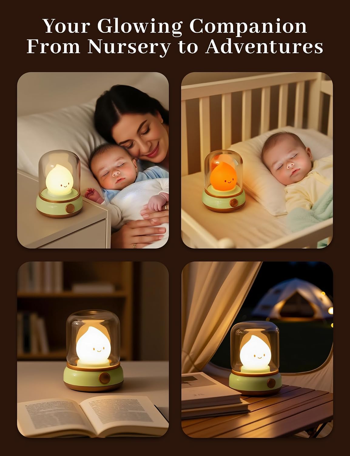 Kids Night Light, Cute Desk Lamp, Holloween Decor