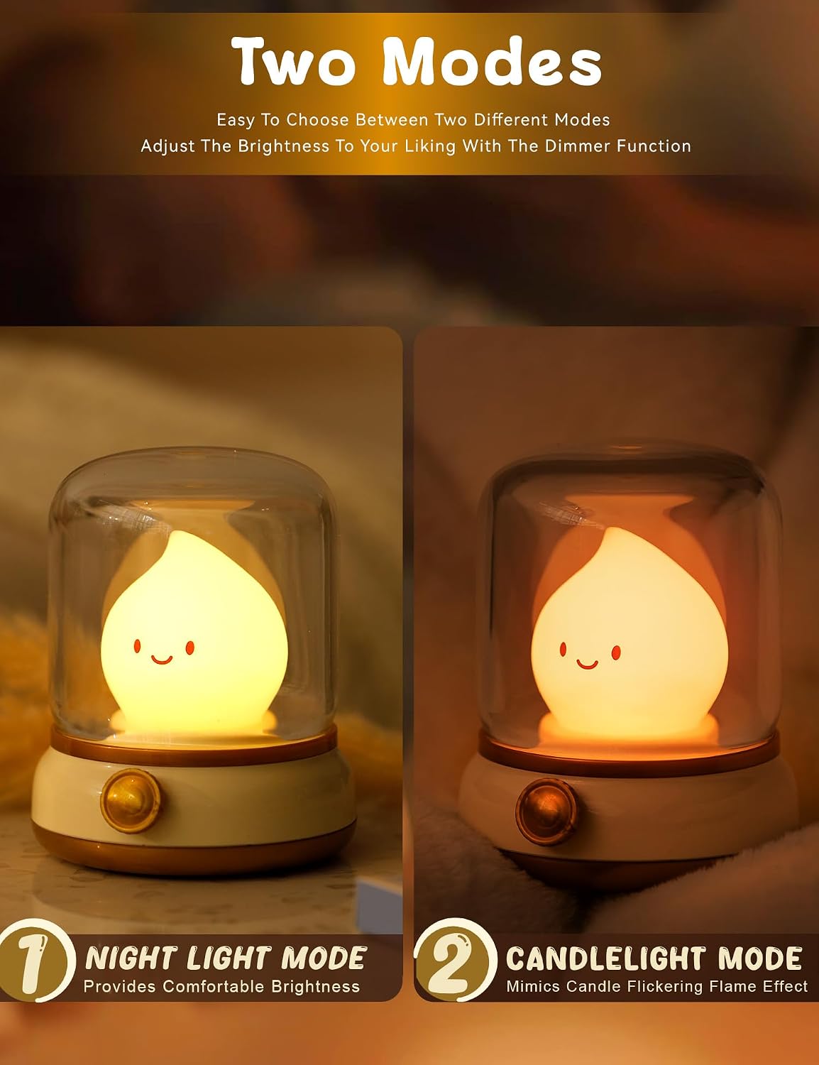 Kids Night Light, Cute Desk Lamp, Holloween Decor