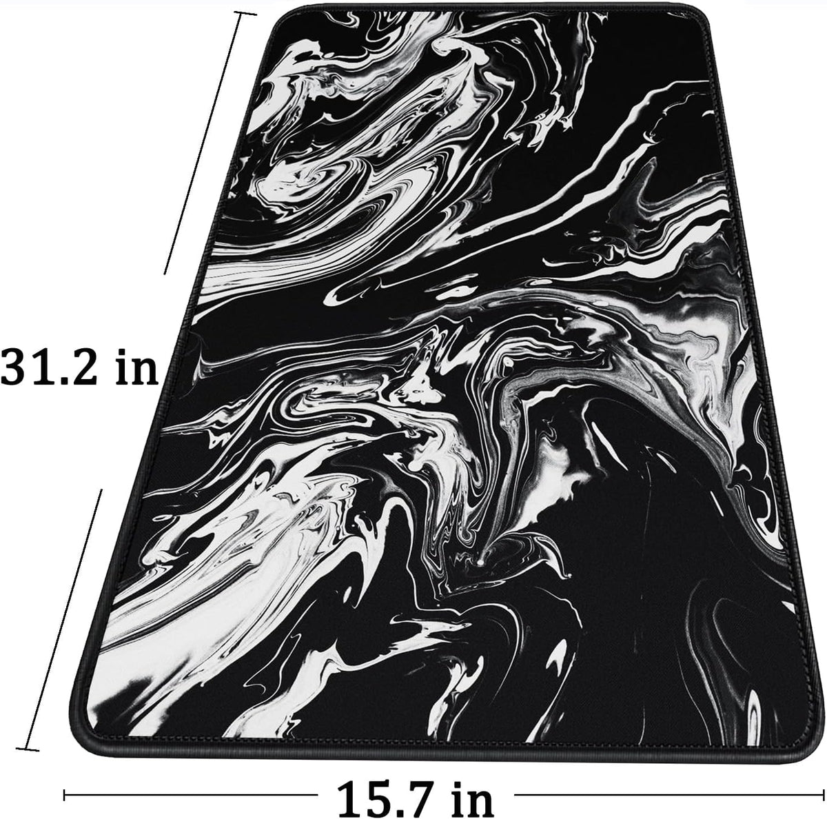 Large Extended Gaming Mouse Pad with Stitched Edges (31.5X15.7In) Mousepad