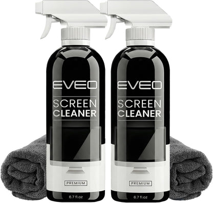 Screen Cleaner Spray - Large Screen Cleaner Bottle - TV Screen Cleaner, Computer Screen Cleaner, for Laptop, Phone, Ipad - Computer Cleaning kit Electronic Cleaner