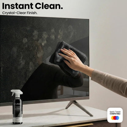 Screen Cleaner Spray - Large Screen Cleaner Bottle - TV Screen Cleaner, Computer Screen Cleaner, for Laptop, Phone, Ipad - Computer Cleaning kit Electronic Cleaner