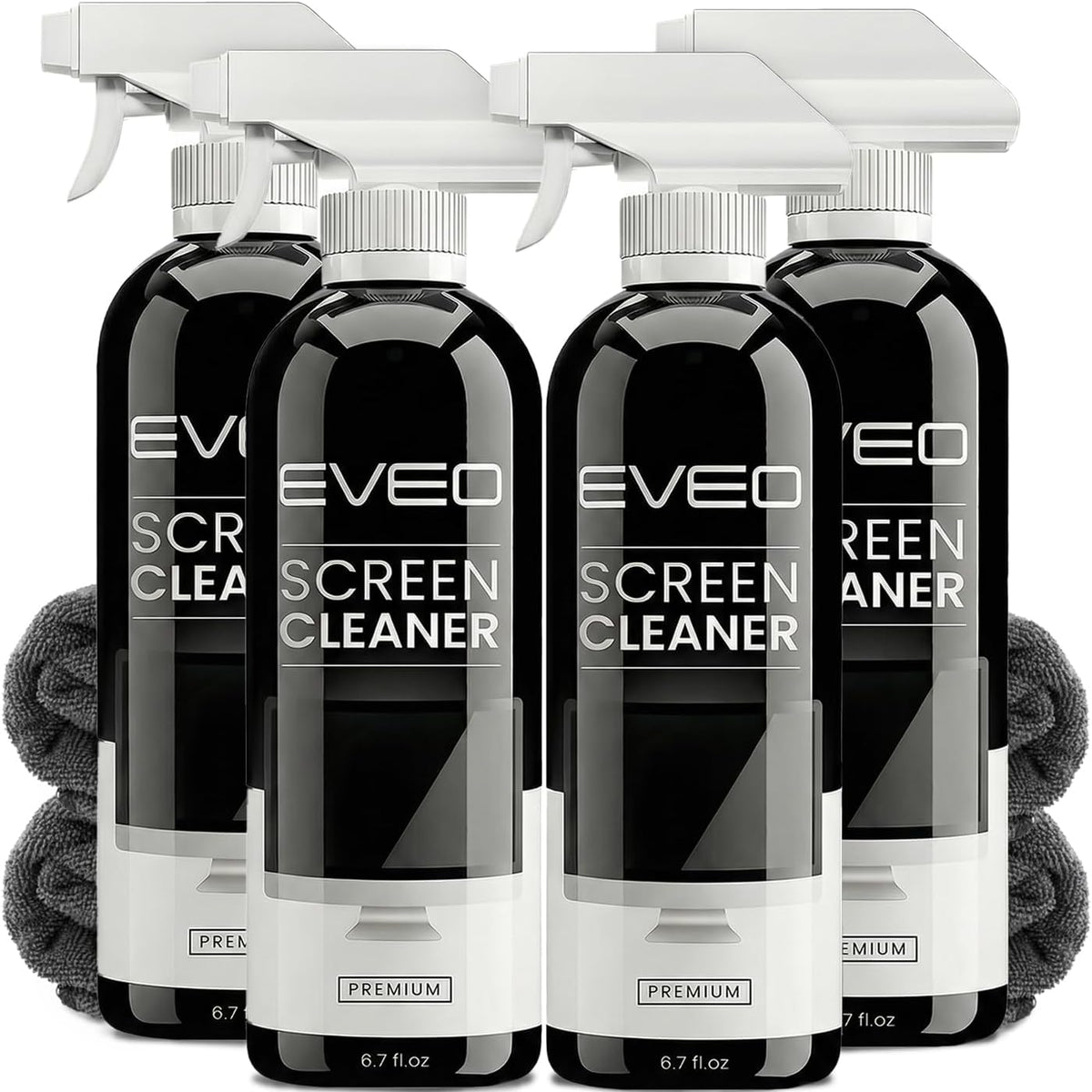 Screen Cleaner Spray - Large Screen Cleaner Bottle - TV Screen Cleaner, Computer Screen Cleaner, for Laptop, Phone, Ipad - Computer Cleaning kit Electronic Cleaner