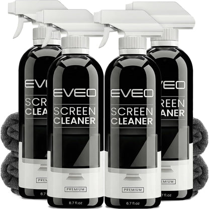 Screen Cleaner Spray - Large Screen Cleaner Bottle - TV Screen Cleaner, Computer Screen Cleaner, for Laptop, Phone, Ipad - Computer Cleaning kit Electronic Cleaner