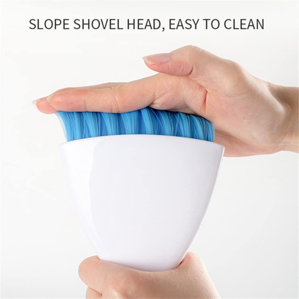 Dust pan Broom Brush Dustpan - Small Broom and Dustpan Set, Mini Broom and Dustpan, Small Dustpans and Brush Set for Home Cleaning, Sofa,Desk,Guinea Pig Cage,Cat Litter, etc. (Green