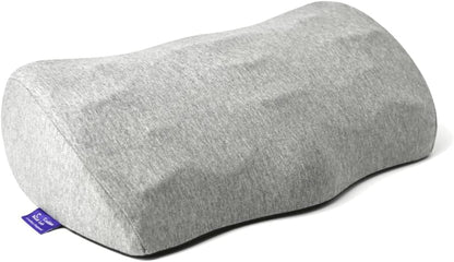 C Foot Rest for Under Desk at Work - Adjustable Memory Foam Foot Rest for Office Chair & Gaming Chair - Ergonomic Design for Back & Hip Pain Relief - Wellness Green