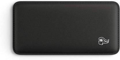 Wrist Pad/Rest - Compact - Black - Mechanical Keyboards, Stitched Edges, Ergonomic | 12x4 inches | 25mm/1in Thick (GWR-75) Compact (Black)