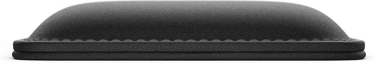 Wrist Pad/Rest - Compact - Black - Mechanical Keyboards, Stitched Edges, Ergonomic | 12x4 inches | 25mm/1in Thick (GWR-75) Compact (Black)