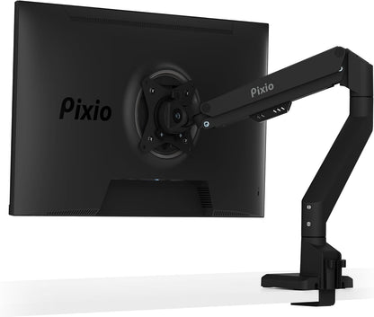 PS1D Wave Pink Dual Monitor Arm Stand Desk Mount - Fits up to 32 inches Monitors and up to 19.8lbs. VESA Compatibility and Integrated Cable Management