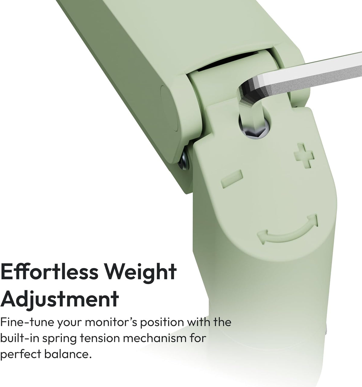 PS1D Wave Pink Dual Monitor Arm Stand Desk Mount - Fits up to 32 inches Monitors and up to 19.8lbs. VESA Compatibility and Integrated Cable Management