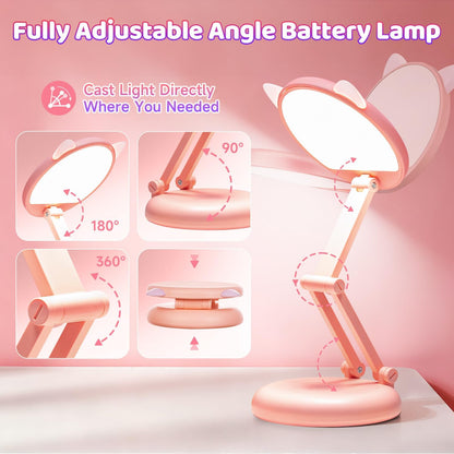Cordless Lamp, 3600mAh Battery Operated Lamp, Rechargeable Lamp