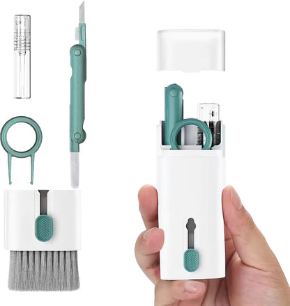 Electronics Cleaner Kit. Keyboard Brush, Airpod Cleaning Tool, Phone Screen Cleaner. for Computers, MacBooks, Laptops, Airpods Pro, Headphones.