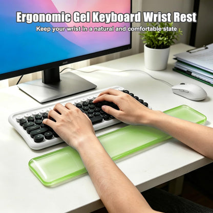 Keyboard Wrist Rest,Gel Wrist Rest for Keyboard-Blue Wrist Rest
