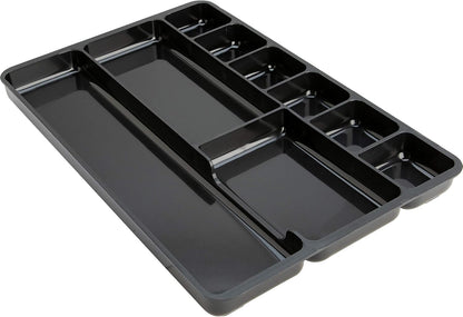 Desk Drawer Organizer 9-compartment Drawer Tray Organizer (2 Pack)