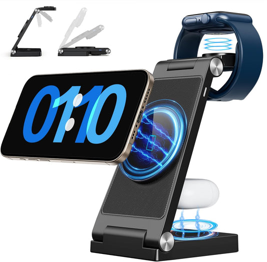 2026 Traveling Wireless Mag-Safe Fast Charging Station