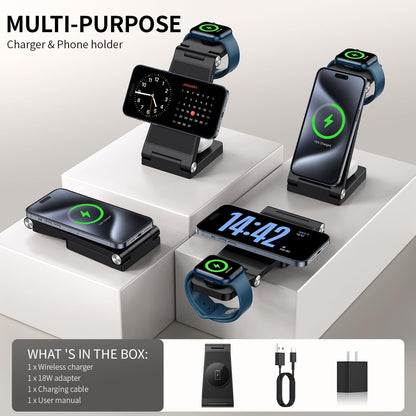 2026 Traveling Wireless Mag-Safe Fast Charging Station