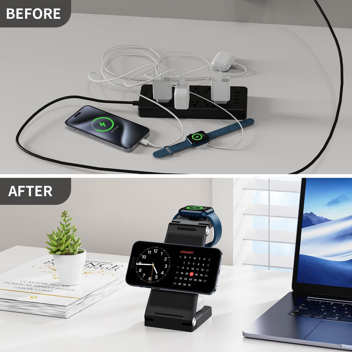 2026 Traveling Wireless Mag-Safe Fast Charging Station