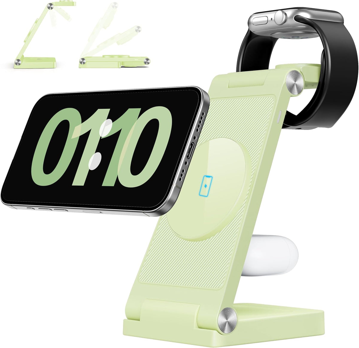 2026 Traveling Wireless Mag-Safe Fast Charging Station