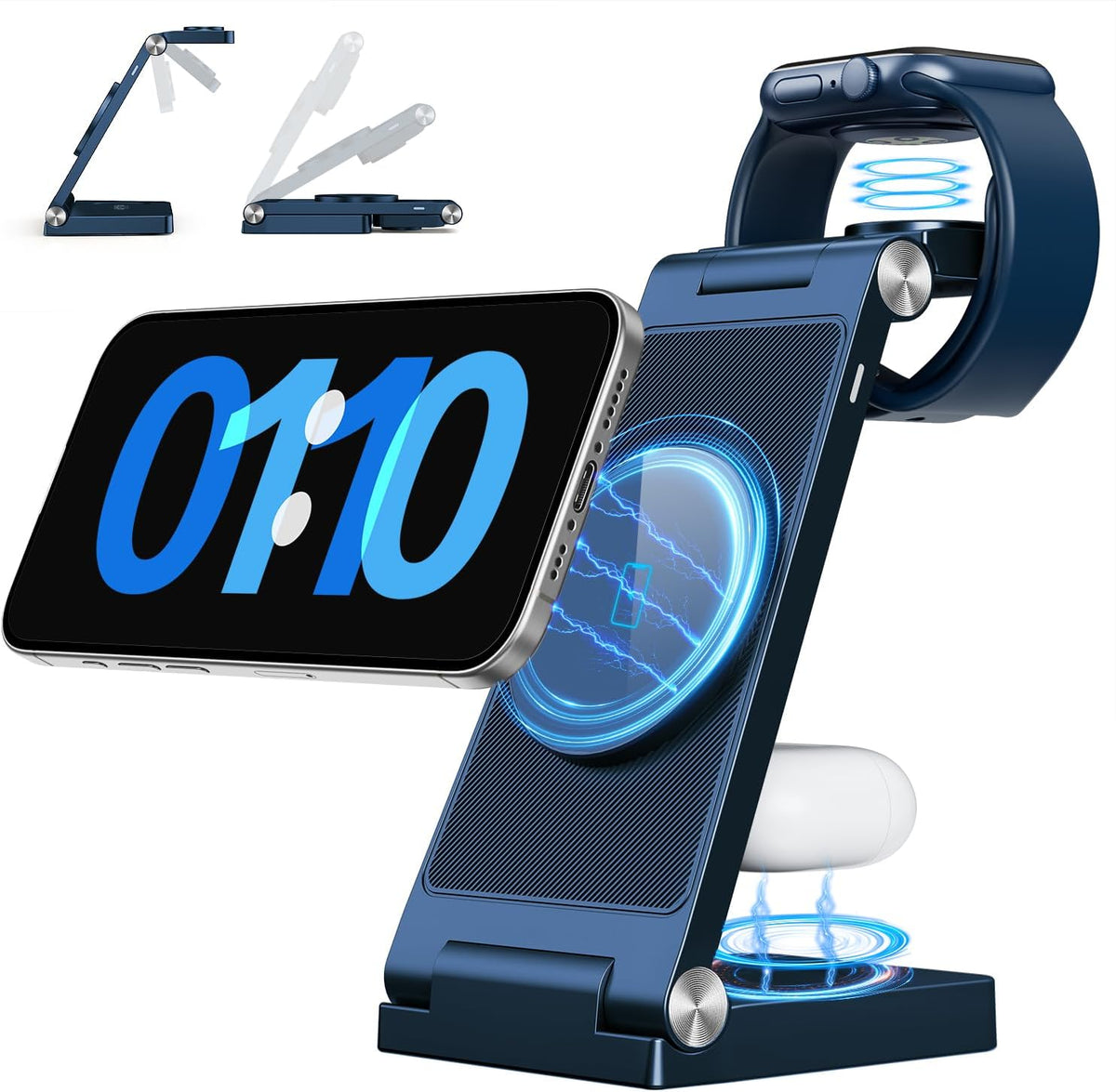 2026 Traveling Wireless Mag-Safe Fast Charging Station