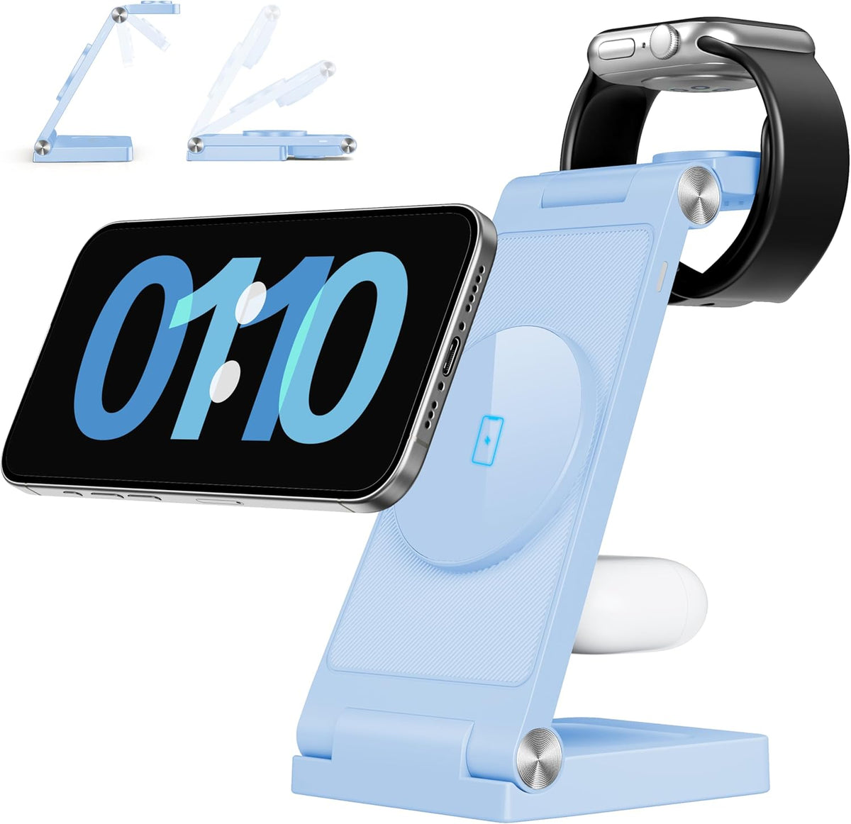 2026 Traveling Wireless Mag-Safe Fast Charging Station