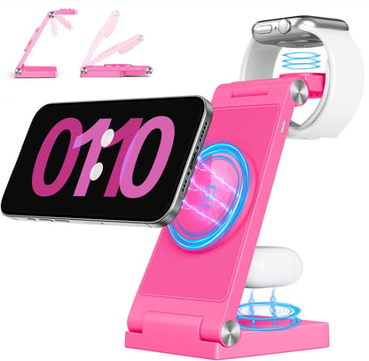 2026 Traveling Wireless Mag-Safe Fast Charging Station