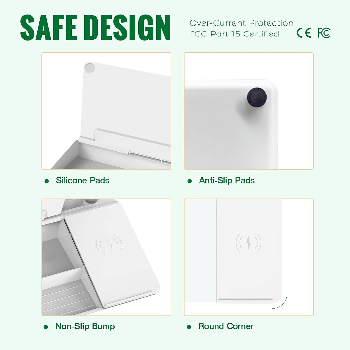 Desktop Glass Whiteboard with Storage, 5 Markers and Eraser, Purple
