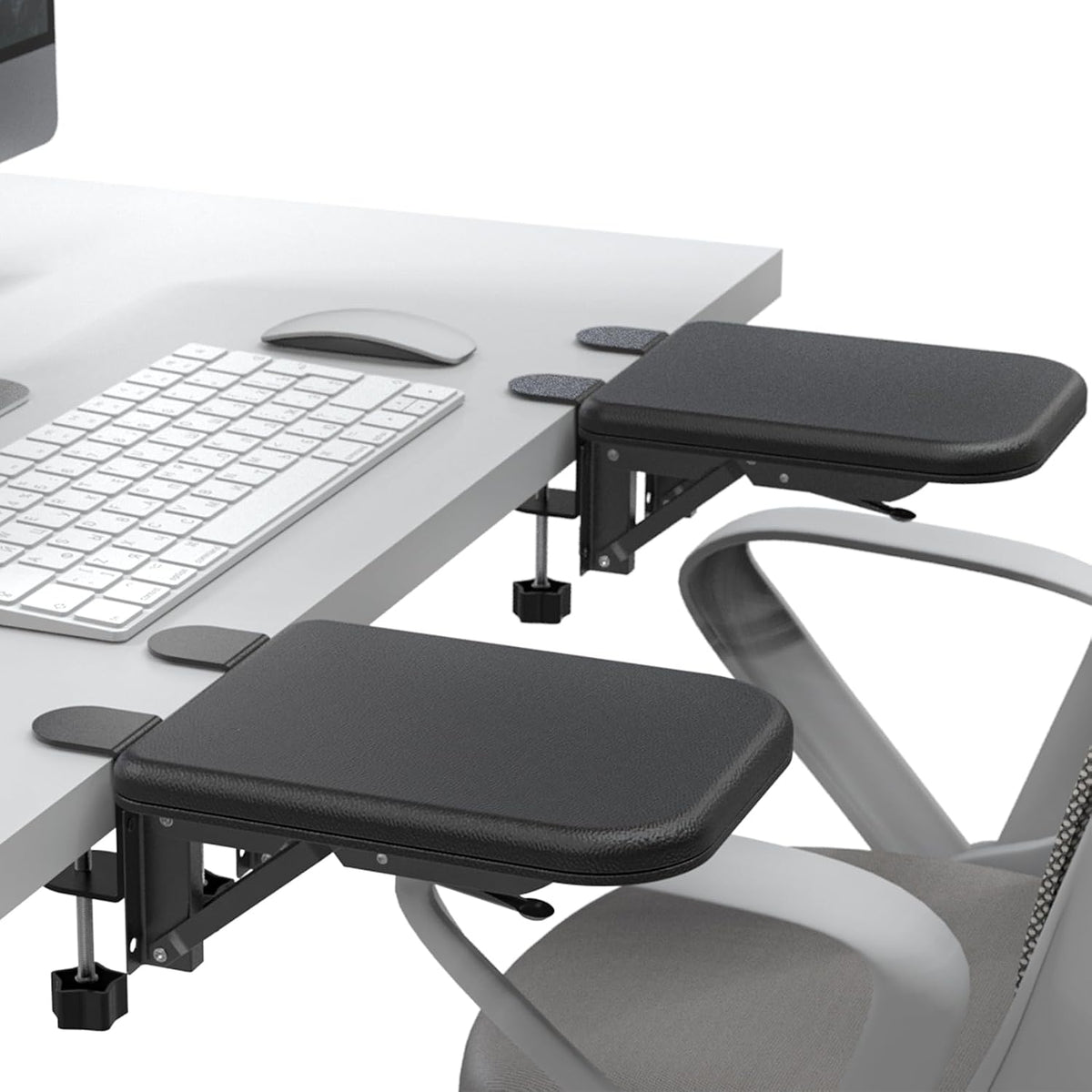 Arm Rest for Desk, Ergonomics Wrist Rest, Desk Extender, Soft Sponge Built-in, Comfortable Arm Support for Desk, Foldable Elbow Rest for Desk, Home, Office(1pcs)