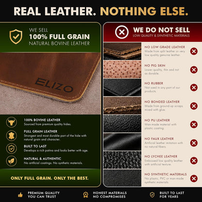 Leather Desk Pad Set Real Leather Desk Mat Thick (3mm) Double Layer (32x16) Cover Blotter Desk Protector Large Computer Mat for Keyboard Mouse Pad Table Laptop Mat Office Accessories Antique