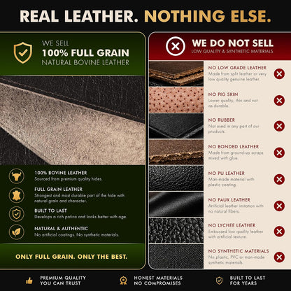 Leather Desk Pad Set Real Leather Desk Mat Thick (3mm) Double Layer (32x16) Cover Blotter Desk Protector Large Computer Mat for Keyboard Mouse Pad Table Laptop Mat Office Accessories Antique