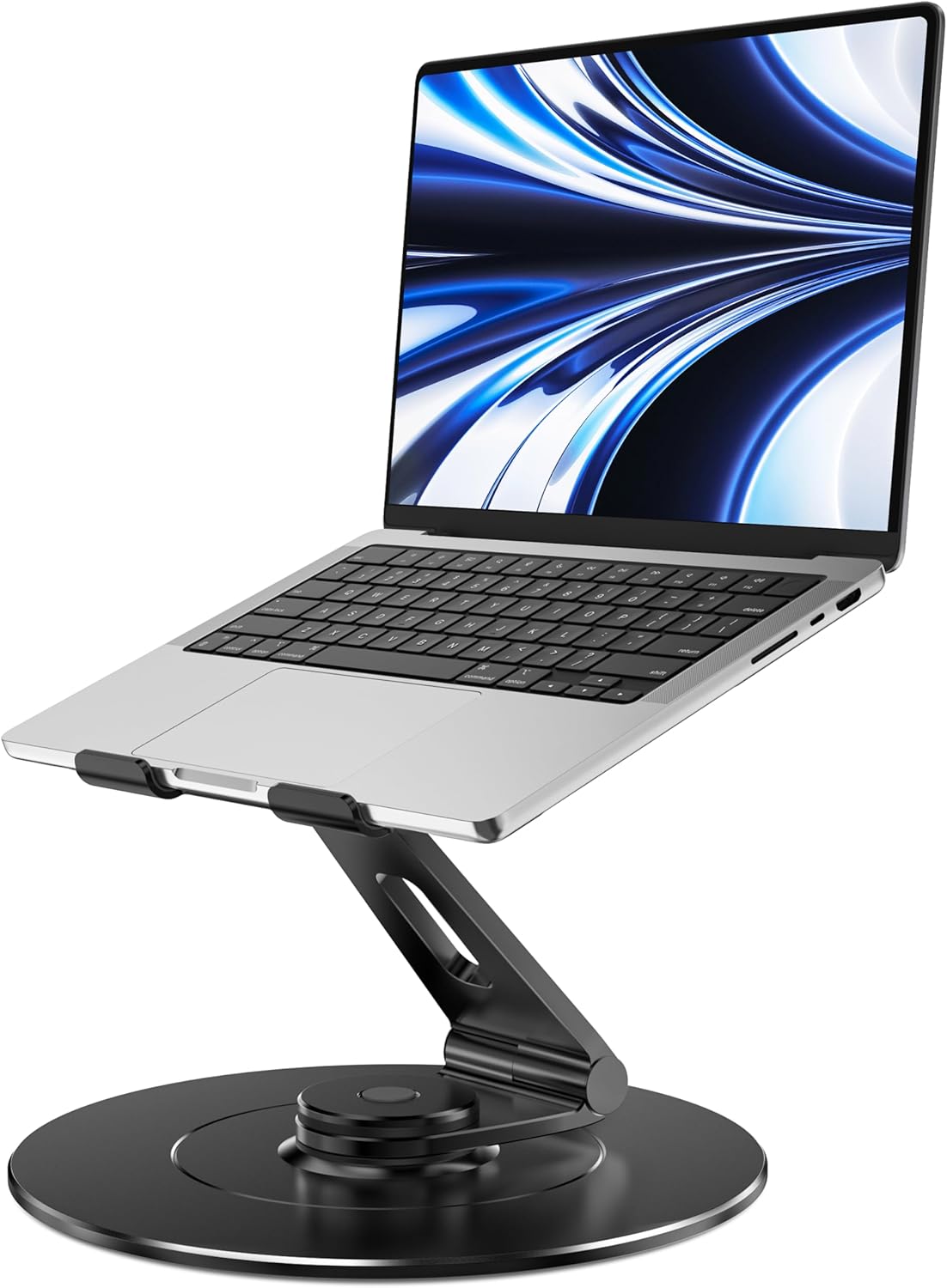 Adjustable Laptop Stand for Desk, Portable Airflow Laptop Riser Holder