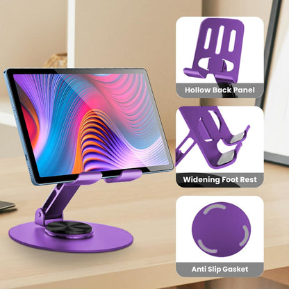 Universal Metal Cell Phone Stand, Purple