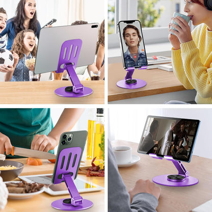 Universal Metal Cell Phone Stand, Purple