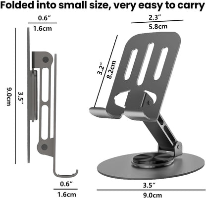 Universal Metal Cell Phone Stand, Purple