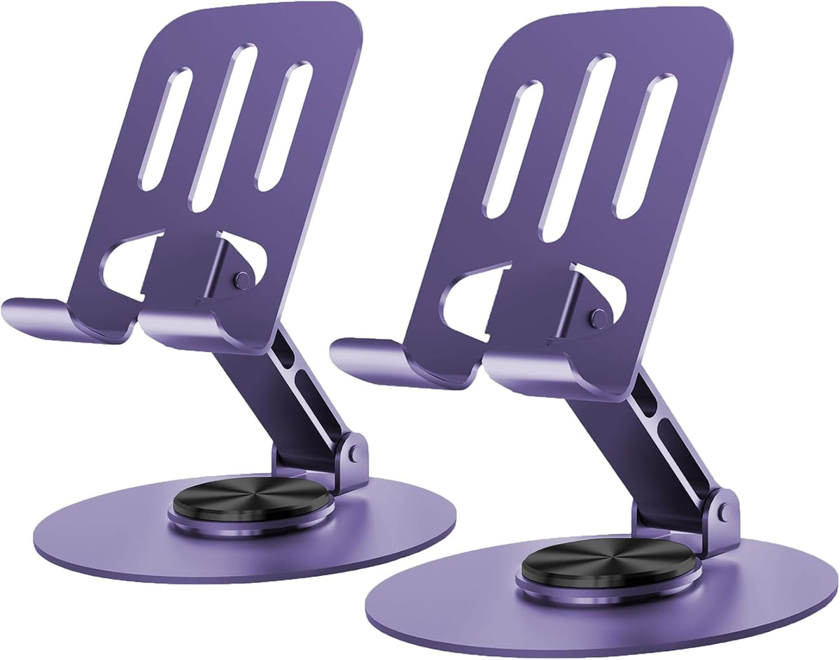 Universal Metal Cell Phone Stand, Purple