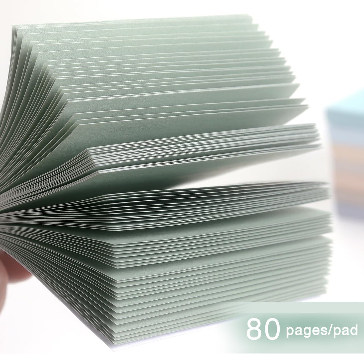 Sticky Notes 3x3 inch, 8 Bright Multi Colors, 85 Sheets/Pad