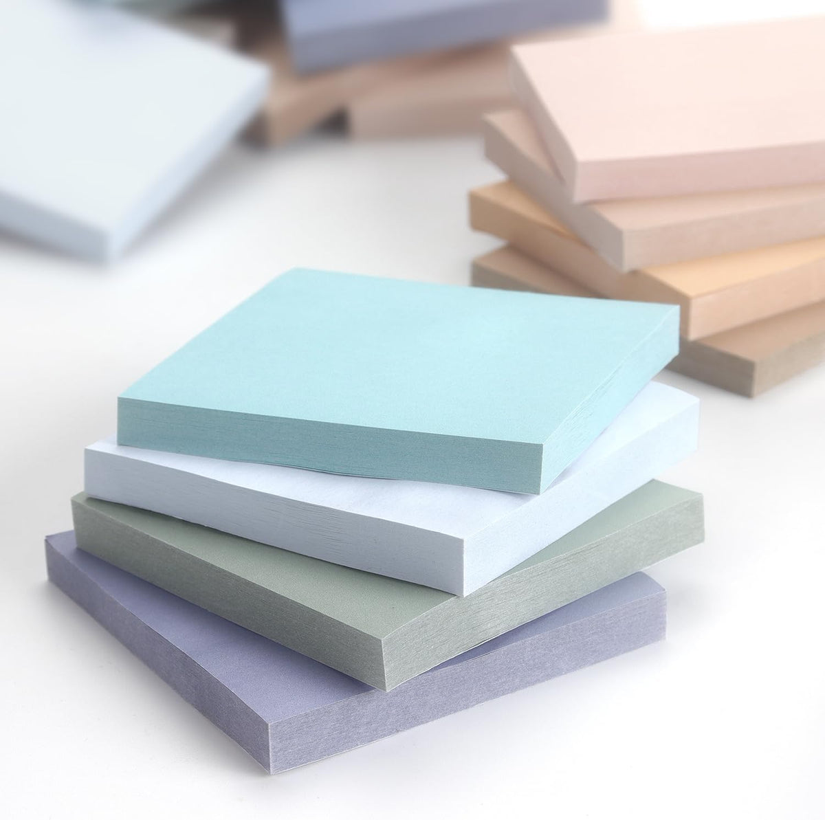 Sticky Notes 3x3 inch, 8 Bright Multi Colors, 85 Sheets/Pad