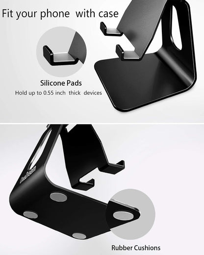 CreaDream Aluminum , Adjustable Phone Holder for Desk