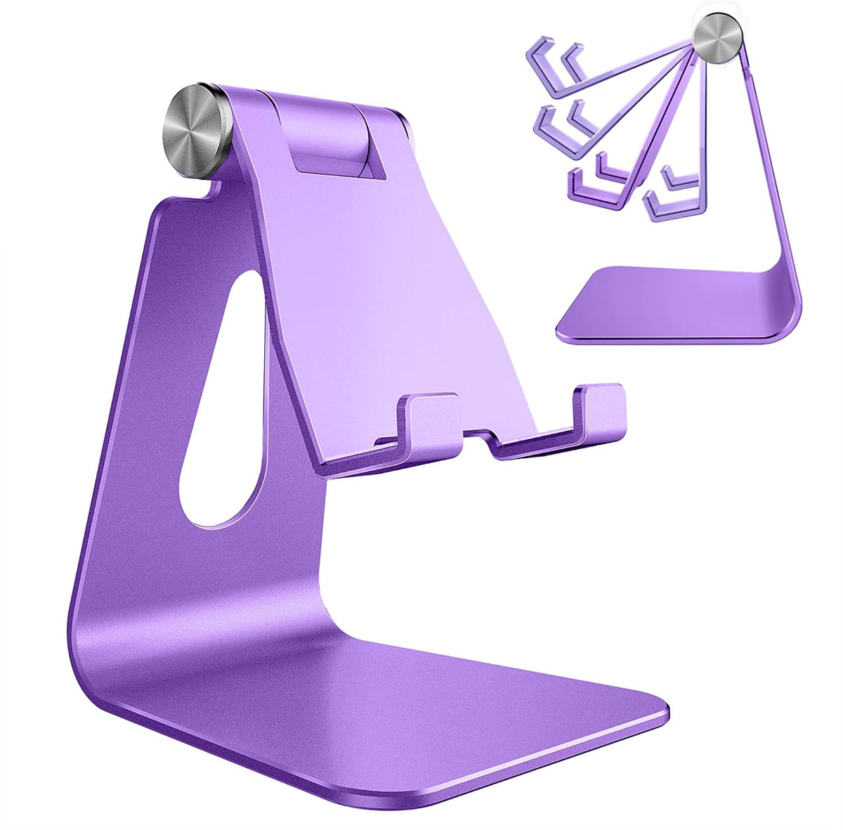 CreaDream Aluminum , Adjustable Phone Holder for Desk
