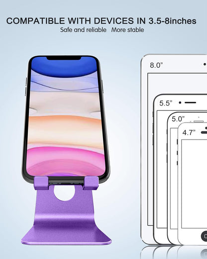 CreaDream Aluminum , Adjustable Phone Holder for Desk